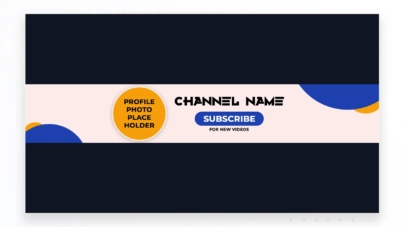 YouTube Banner Template