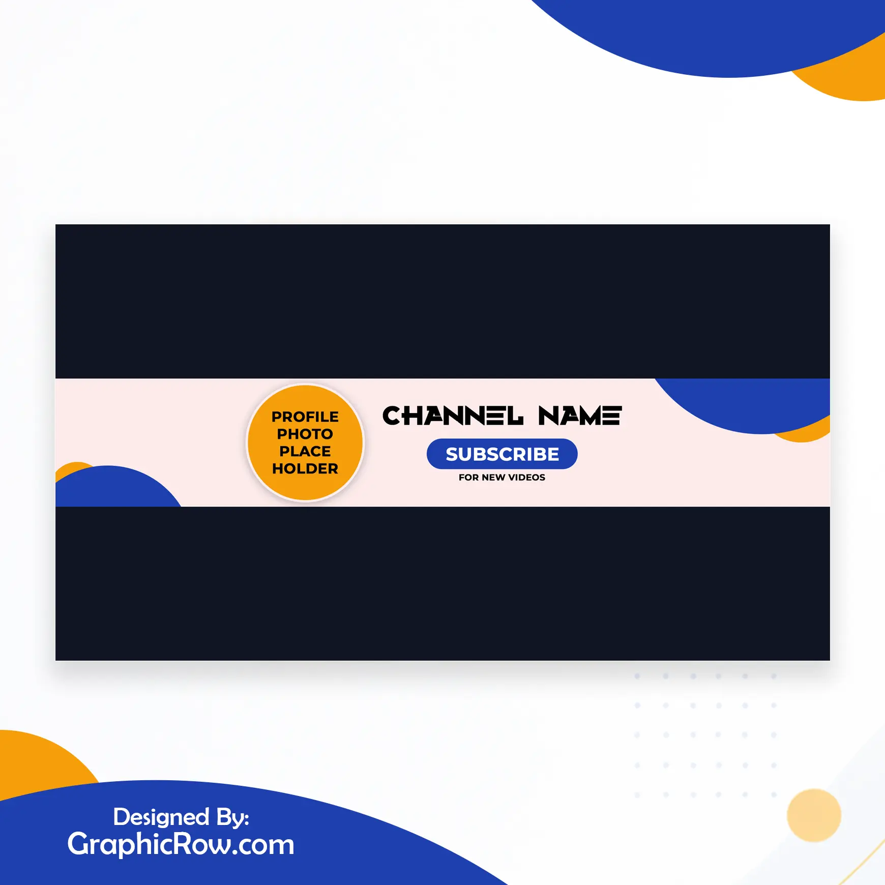 YouTube Banner Template