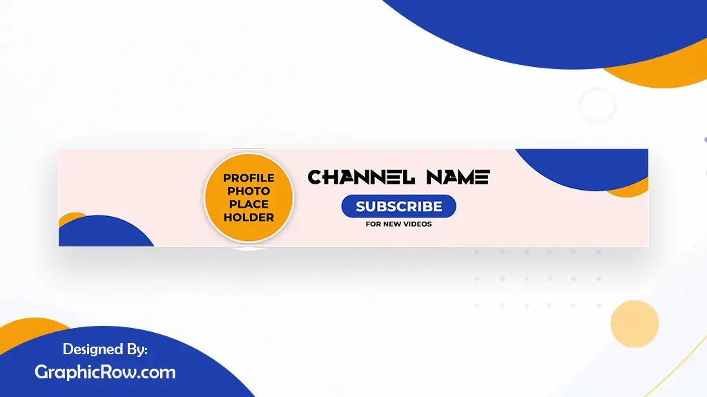 YouTube Banner Template
